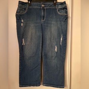 Lane Bryant Jean Capris